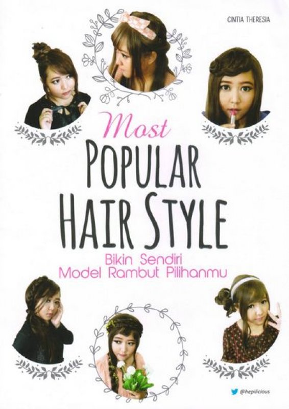Cover Buku Most Popular Hairstyle