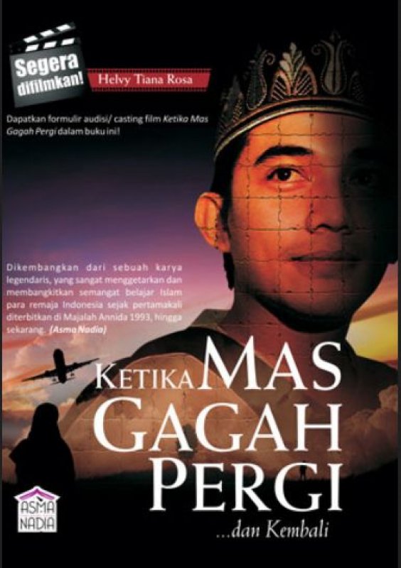 Cover Buku Ketika Mas gagah Pergi dan Kembali (Cover Film)