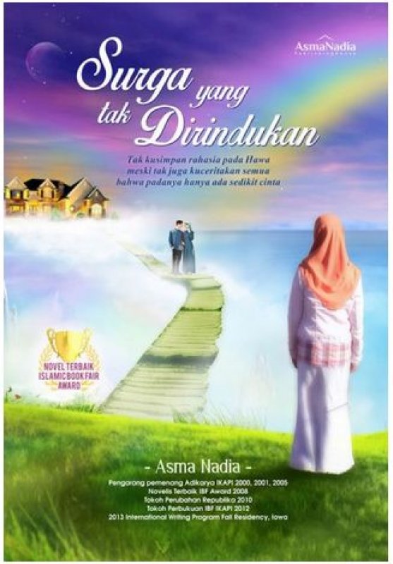 Cover Buku Surga yang tak di rindukan (Asmanadia_25%)