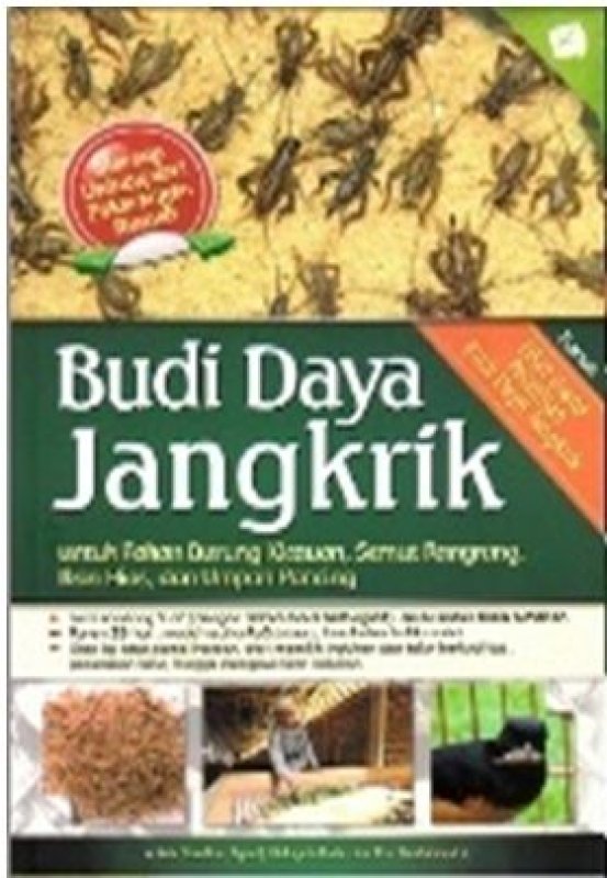 Cover Buku Budi Daya Jangkrik