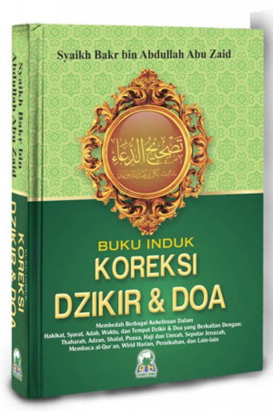 Cover Buku Buku Induk Koreksi Dzikir Dan Doa