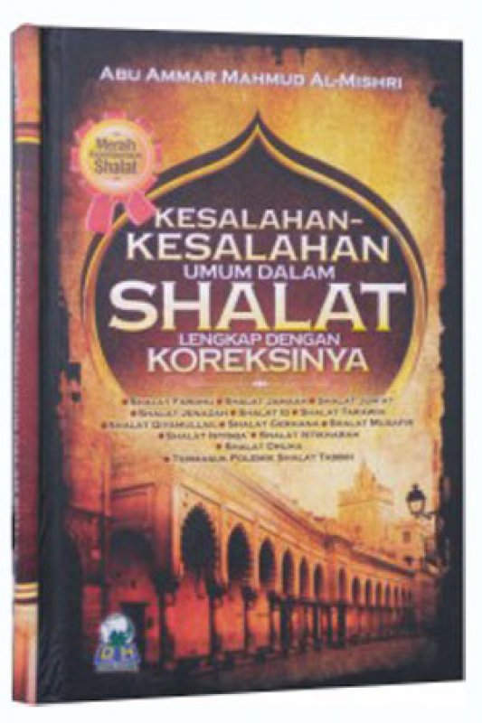 Cover Buku Kesalahan Kesalahan Umum Dalam Shalat