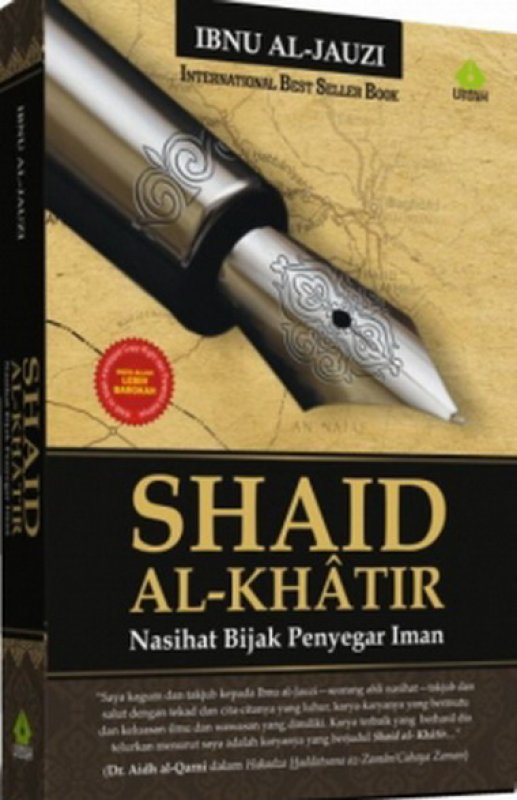 Cover Buku Shaid Al-Khatir: Nasihat Bijak Penyegar Iman