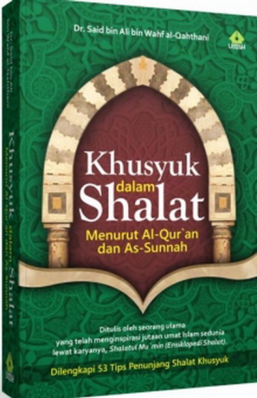 Cover Buku Khusyuk Dalam Shalat Menurut Al-Qur