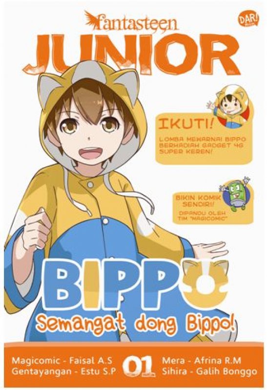 Cover Buku Fantasteen Junior 1: Semangat Dong Bippo