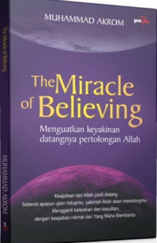 Cover Buku The Miracle Of Believing