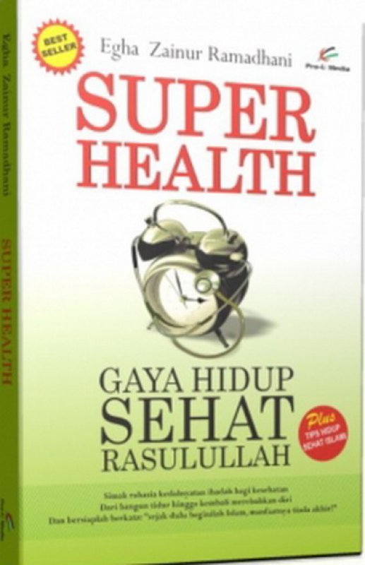 Cover Buku Super Health: Gaya Hidup Sehat Rasulullah