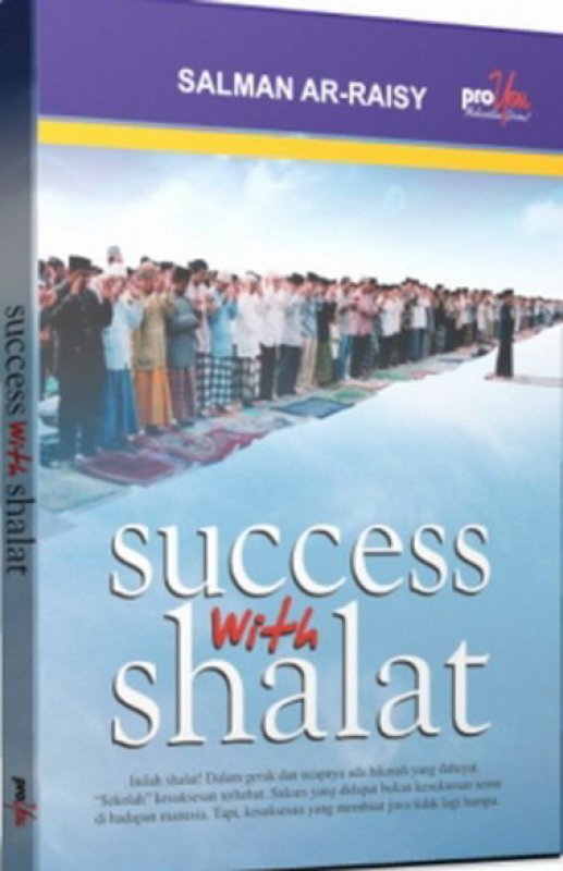 Cover Buku Sukses With Shalat
