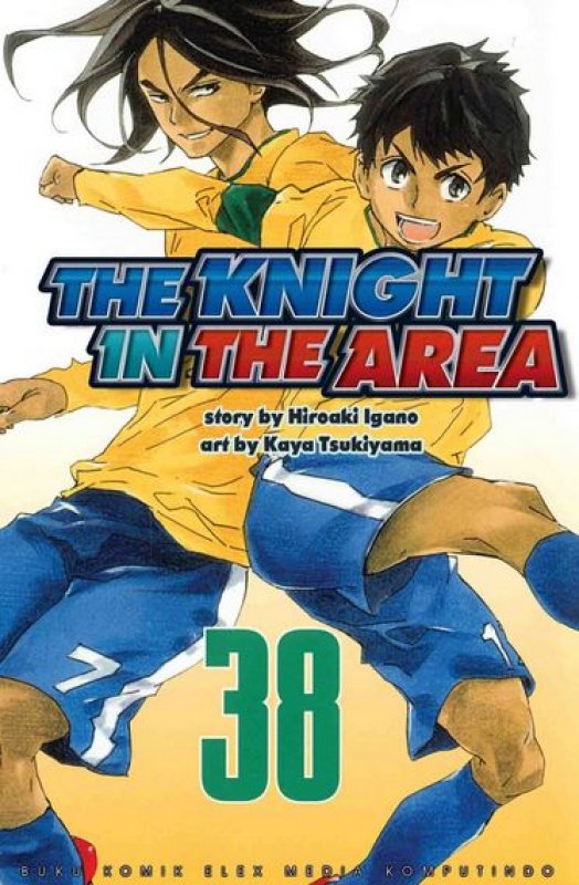 Cover Buku The Knight In The Area 38