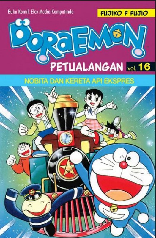 Cover Buku Doraemon Petualangan 16 (Terbit Ulang)