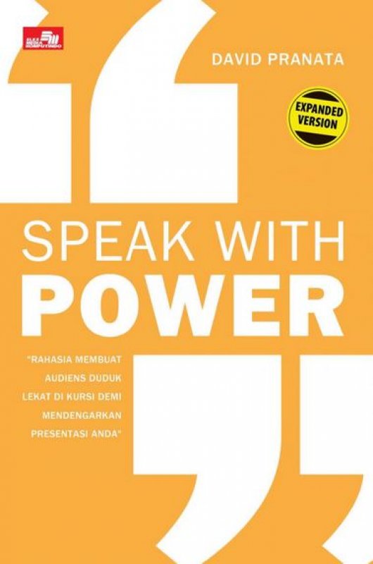 Cover Buku Speak with Power (Expanded Version)