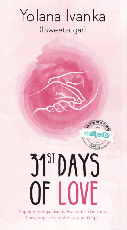 Cover Buku 31st Days of Love [Edisi TTD]