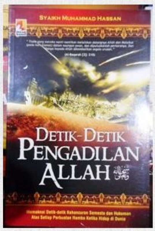 Cover Buku Detik-Detik Pengadilan Allah