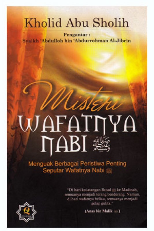Cover Buku MISTERI WAFATNYA NABI