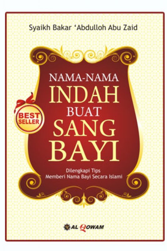 Cover Buku NAMA NAMA INDAH BUAT SANG BAYI