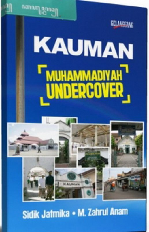 Cover Buku Kauman (Muhammadiyah Undercover)
