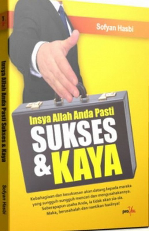 Cover Buku InsyaAllah Anda Pasti Sukses dan Kaya