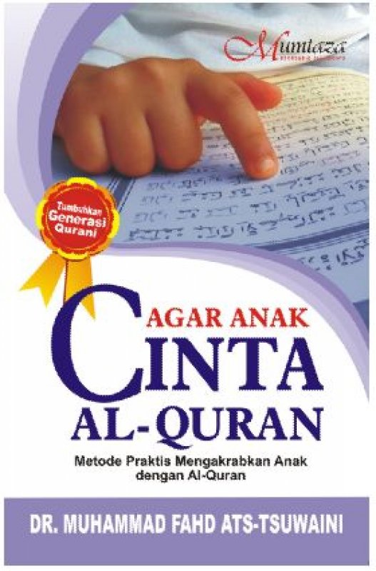 Cover Buku Agar Anak Cinta Al-Quran
