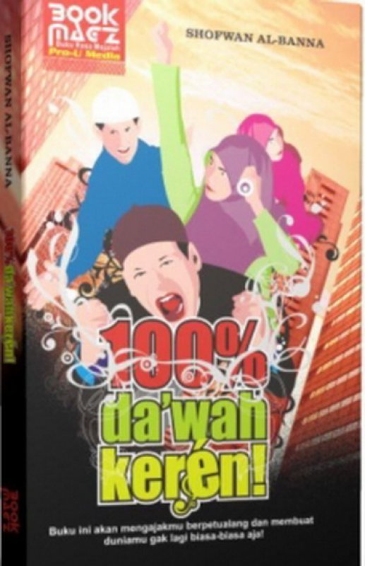Cover Buku 100% Dakwah Keren