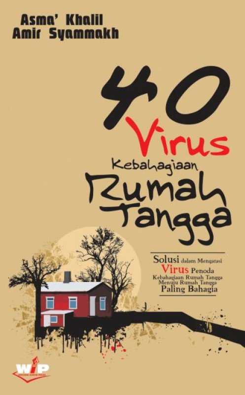 Cover Buku 40 Virus Kebahagiaan Rumah Tangga