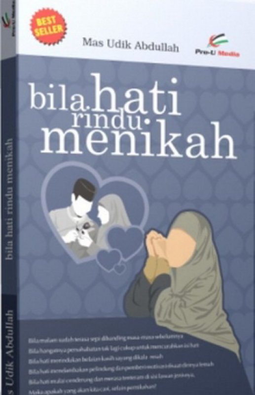 Cover Buku Bila Hati Rindu Menikah