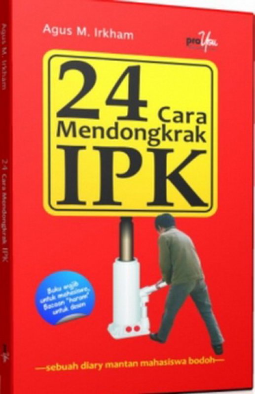 Cover Buku 24 Cara Mendongkrak IPK