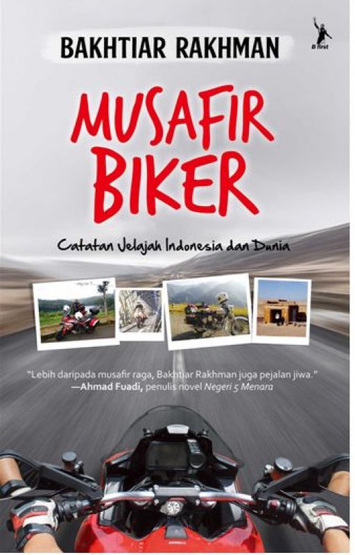 Cover Buku Musafir Biker