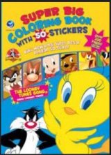 Super Big Coloring Book With 50 Stickers The Looney Gang
