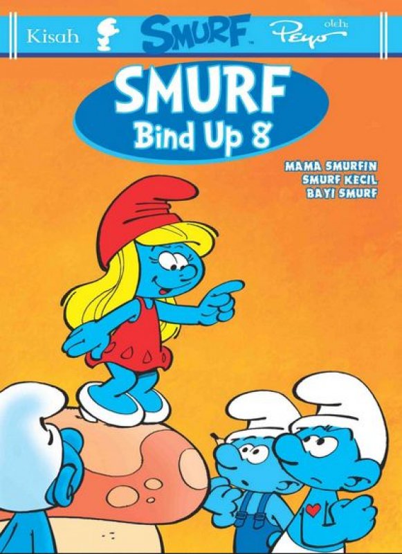 Cover Buku LC: Smurf - Smurf Bind Up 8