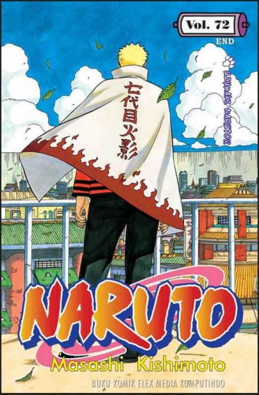 Cover Buku Naruto 72