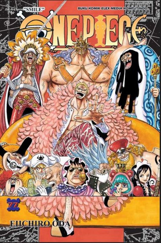 Cover Buku One Piece 77