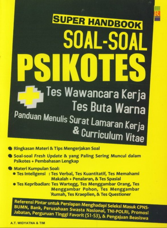 Cover Buku Super Handbook Soal-Soal Psikotes 