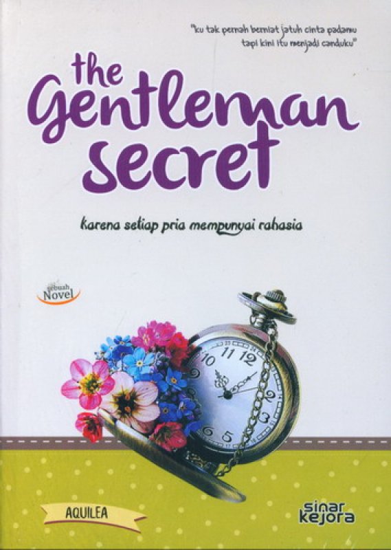 Cover Buku The Gentleman Secret [karena setiap pria mempunyai rahasia]