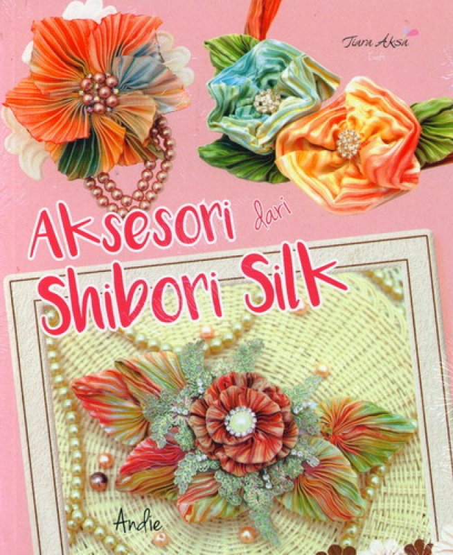 Cover Buku Aksesori dari Shibori Silk