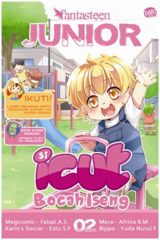 Cover Buku Fantasteen Junior 2: Si Icut Bocah Iseng