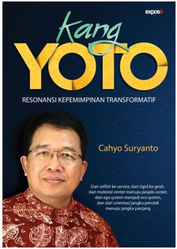 Cover Buku Resonansi Transformatif Kepemimpinan Kang Yoto