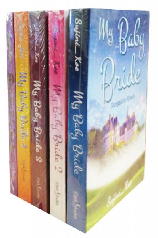 Cover Belakang Buku Paket Buku My Baby Bride 1-5