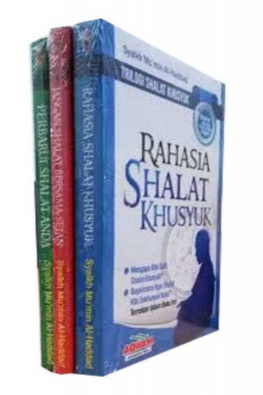 Cover Buku Trilogi Shalat Khusyuk