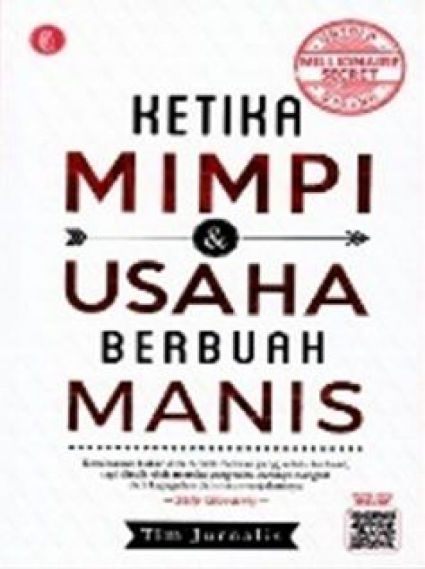 Cover Buku Ketika Mimpi dan Usaha Berbuah Manis (Promo Best Book)