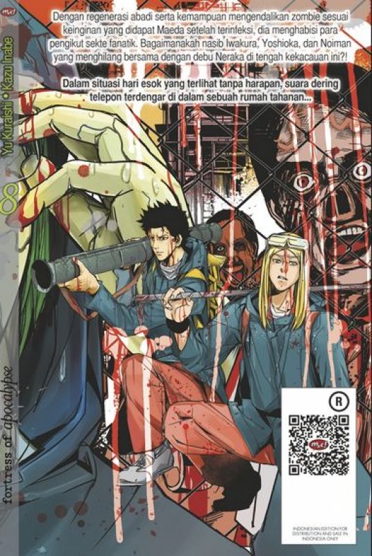 Cover Belakang Buku Fortress of Apocalypse 08