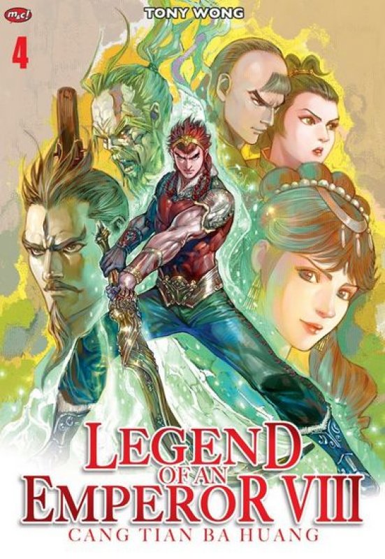 Cover Buku Legend of Emperor VIII - Cang Tian Ba Huang 04