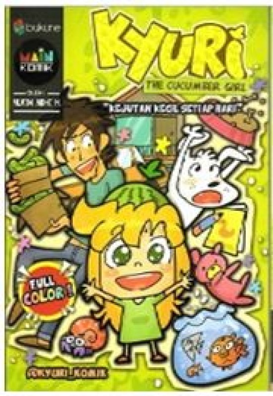 Cover Buku Kyuri: The Cucumber Girl