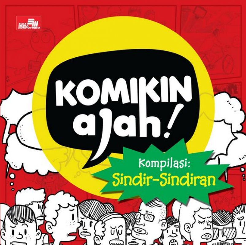 Cover Buku Komikin Ajah Kompilasi: Sindir-Sindiran