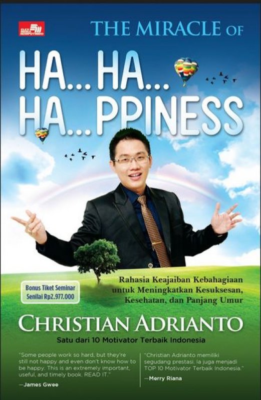 Cover Buku The Miracle of Happiness