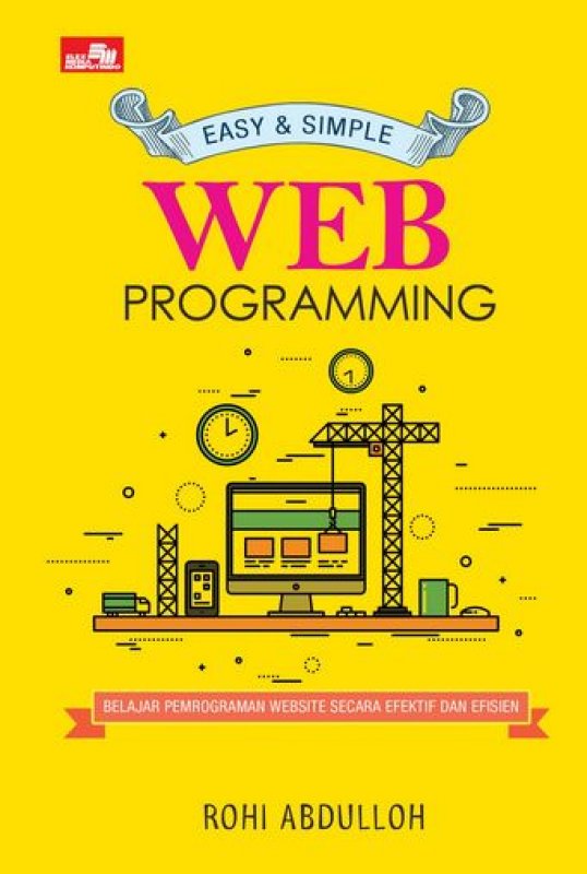 Cover Buku Easy dan Simple - Web Programming