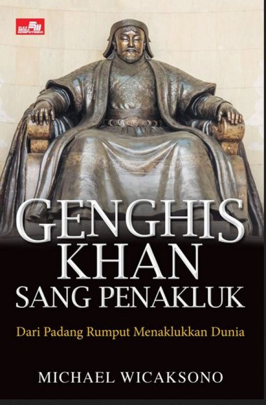 Cover Buku Genghis Sang Penakluk