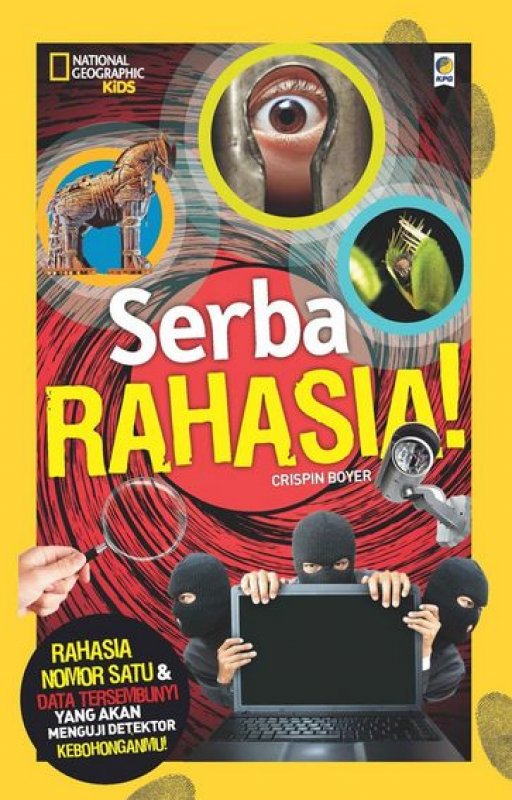 Cover Buku Serba Rahasia!
