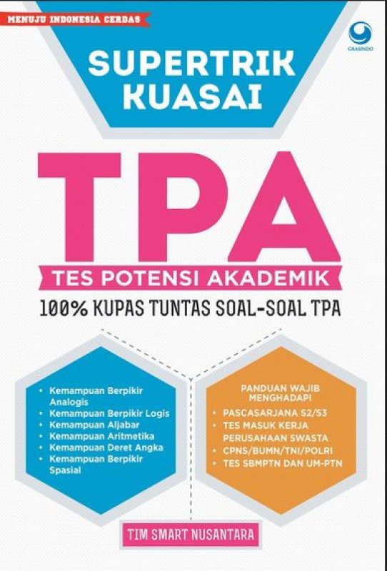 Cover Buku Supertrik Kuasai TPA
