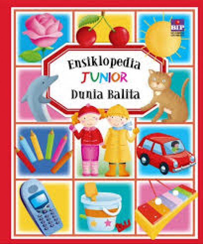 Cover Buku Ensiklopedia Junior Dunia Balita