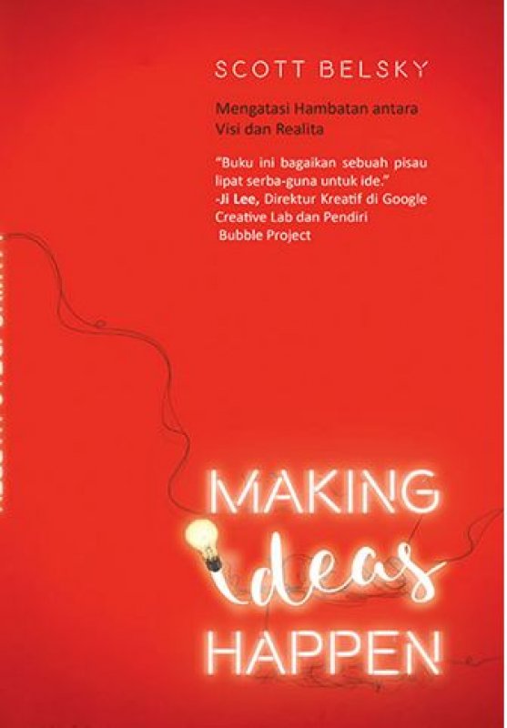 Cover Buku Making Ideas Happen